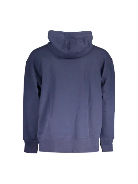 Bluza z kapturem Tommy Hilfiger niebieska