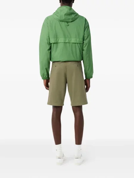 Bermude Lacoste stretch verde