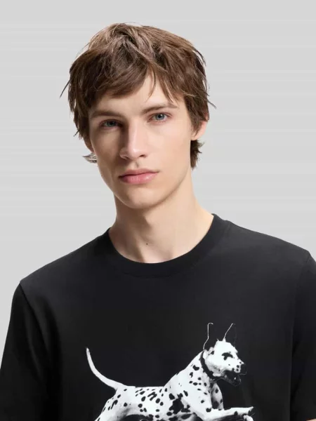 HUGO T-shirt Dirunn czarna