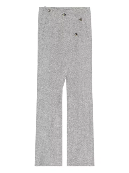 Hlače Courreges siva