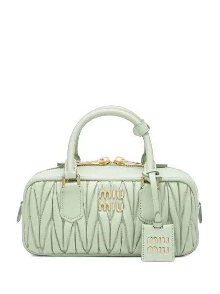 Geantă Miu Miu din piele verde