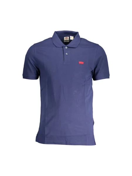 Krótka koszulka polo Levi's niebieska