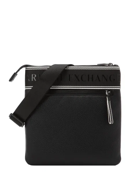 ARMANI EXCHANGE Geantă de umăr IAN FLAT' negru