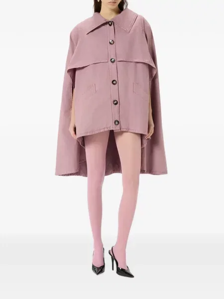Geacă Blumarine din canvas roz