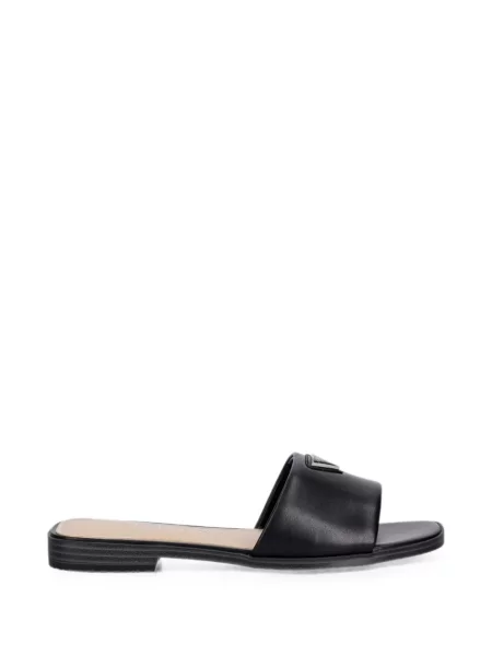 Papuci Guess cu autograf negru
