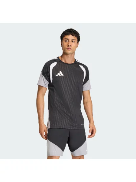 Koszulka Adidas z dżerseju na siłownię biała