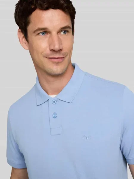 Koszulka polo o kroju regular fit z mieszanki bawełny Tom Tailor