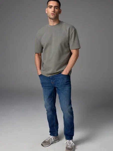 Next Jeans albastru