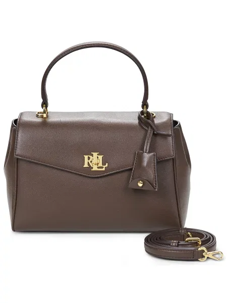 Kabelka Lauren Ralph Lauren hnedá