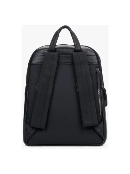Torba Estro skórzana elegancka czarna