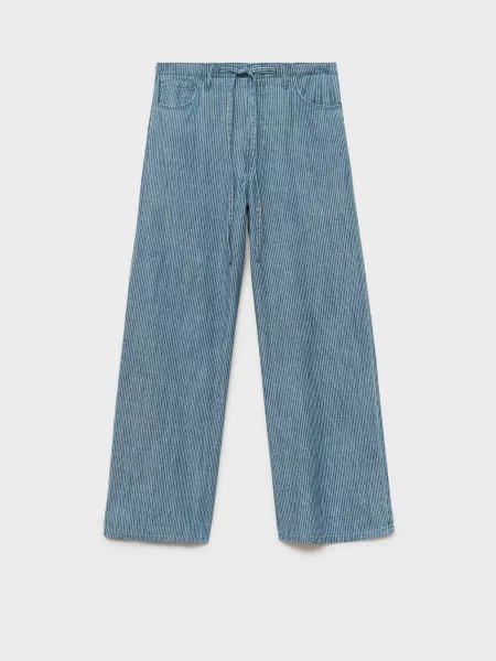 Широкі джинси MANGO синій