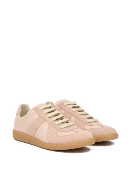 Sneakerși Maison Margiela din piele de căprioară