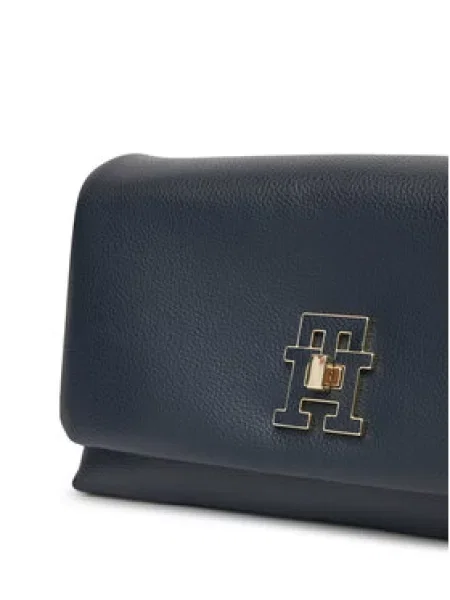 Kabelka Tommy Hilfiger modrá