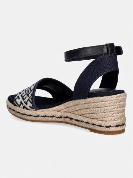 Tommy Hilfiger Espadryle Th Mid Espad granatowy
