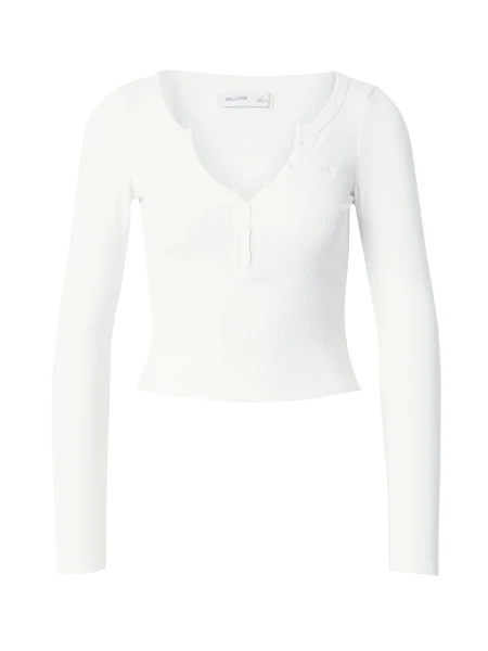 HOLLISTER Tricou alb
