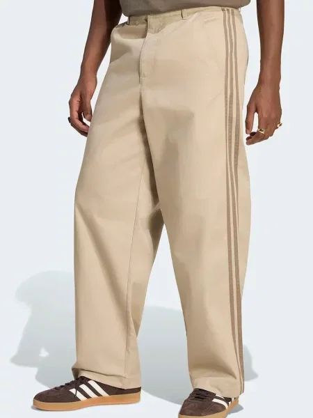 Adidas Originals pantaloni pentru bărbați cu bej