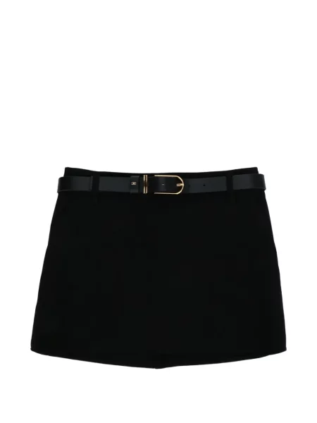 Cu centură fustă Elisabetta Franchi negru
