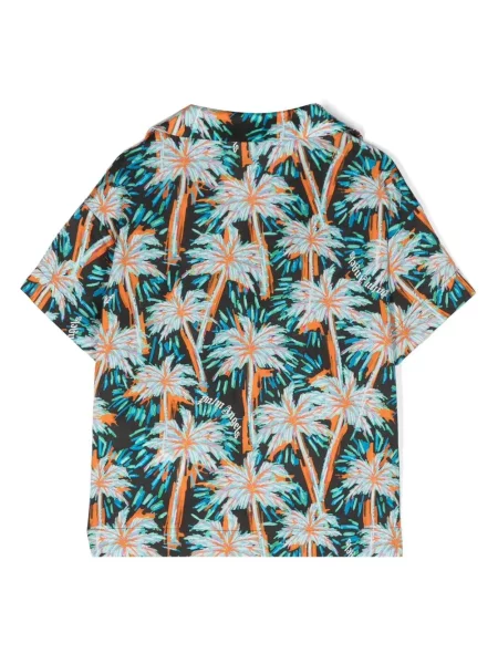 Koszula dziecięca Palm Angels czarna