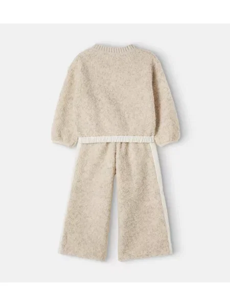 Gyerek nadrág Moncler Enfant bézs