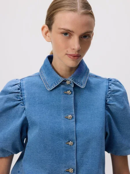 Рубашка Reserved синяя