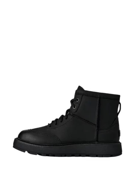 Botine Ugg din dantelă negru