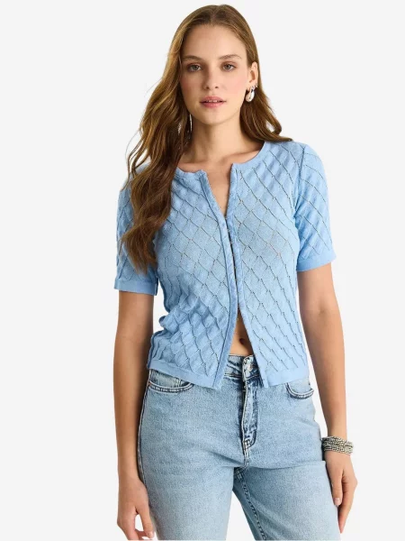 Bianco Lucci Bluza svetlo modra