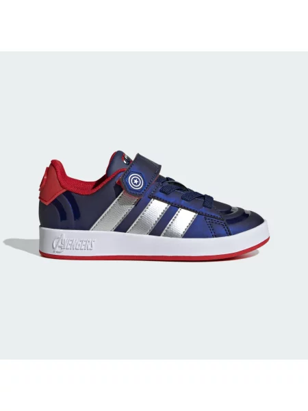 BOTY ADIDAS MARVEL AVENGERS GRAND COURT KIDS modré