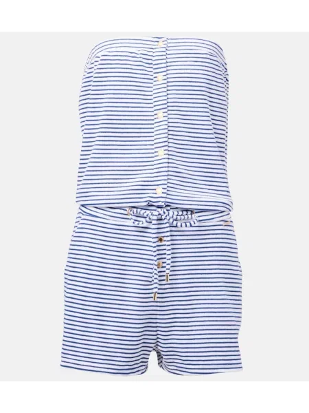 Kombinezon Melissa Odabash frotte niebieski