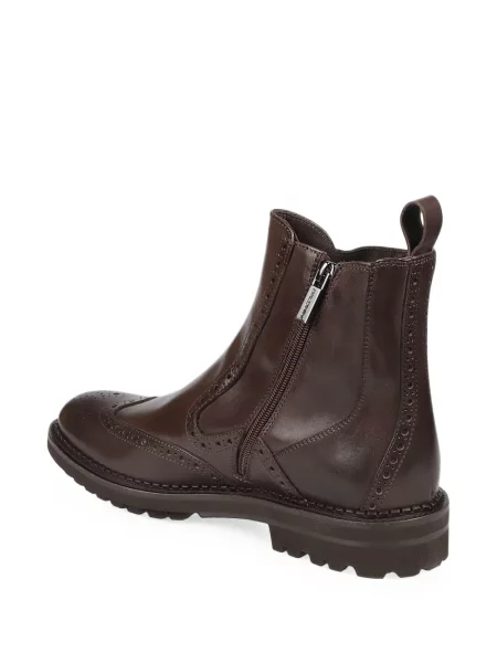 Brogues Baldinini din piele maro