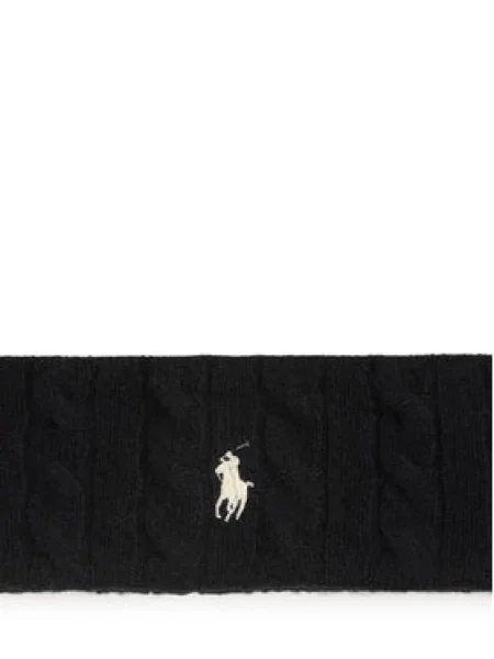 Gyapjú sapka Polo Ralph Lauren fekete