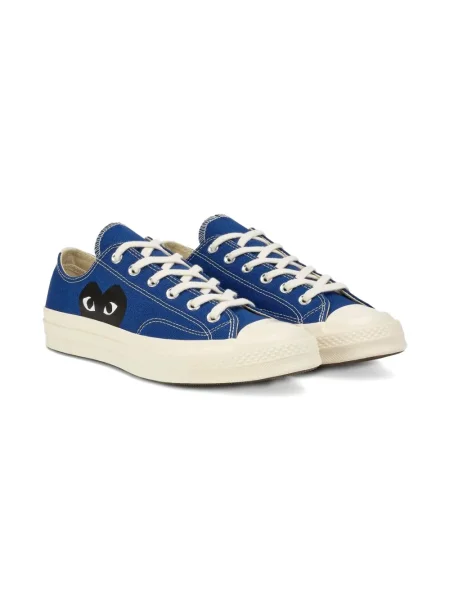 Sneakersy dziecięce Comme Des Garcons Play niebieskie