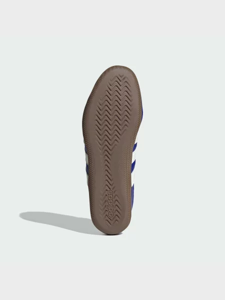 Кожаные кроссовки Adidas синие