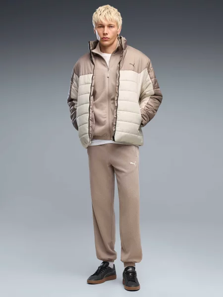 Спортивні штани PUMA Class Elevated Sweatpan комбінований верх бежевий