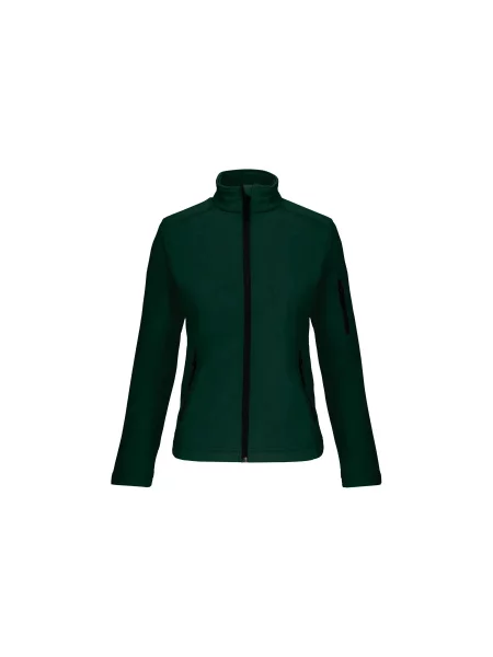 Kurtka Kariban Softshell zielona