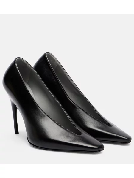 Pantofi cu toc Balenciaga din piele negru