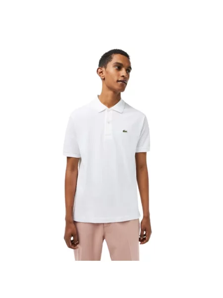 Koszulka polo Lacoste klasyczna biała