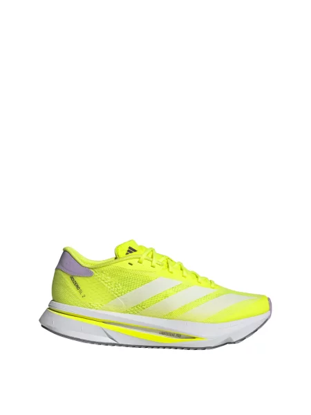 Bežecké bežecké topánky Adidas Adizero žltá