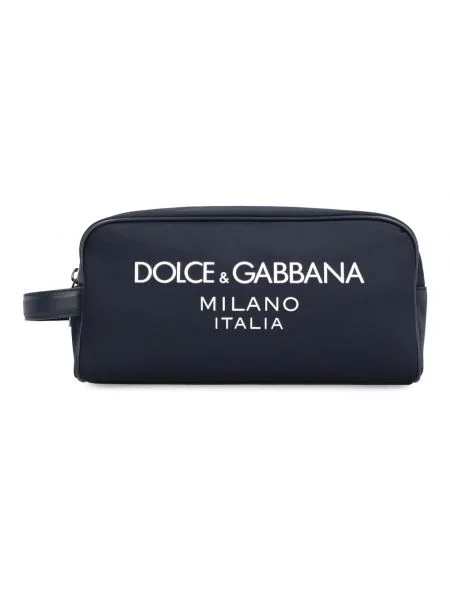 Torba Dolce And Gabbana z logo niebieska