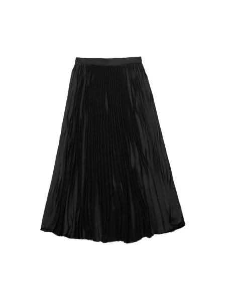 Spódnica midi Jil Sander czarna