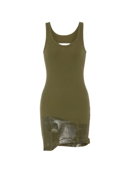Top Maison Margiela asimetric verde