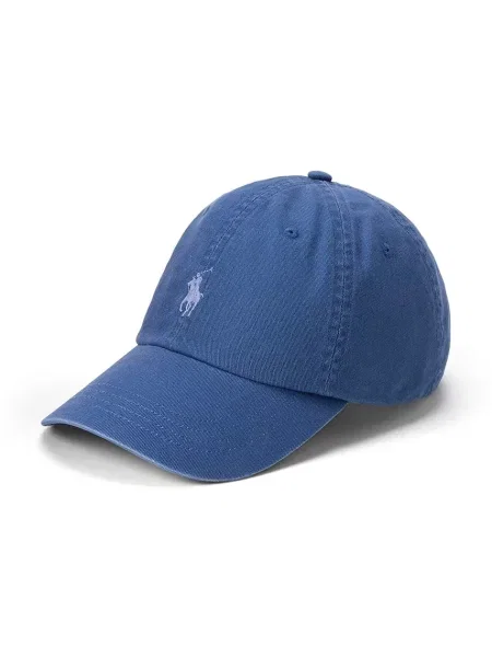 Шапка с козирка Polo Ralph Lauren синьо