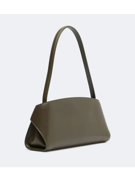 Geantă Ferragamo din piele verde
