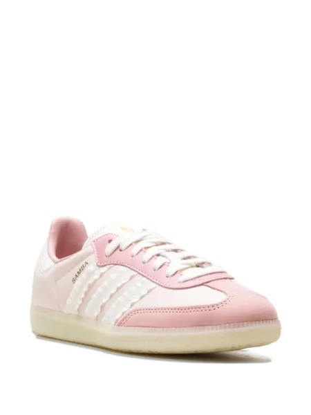 Chiloți Adidas cu dungi de lac alb