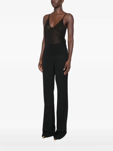 Top Tom Ford de mătase negru