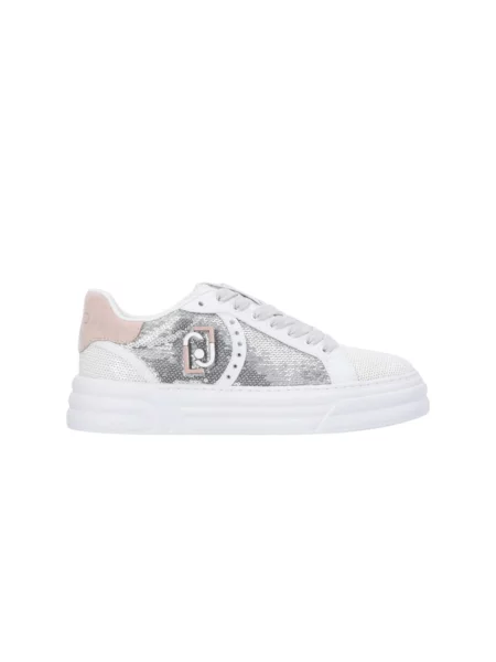 Sneakersy Liu Jo skórzane białe