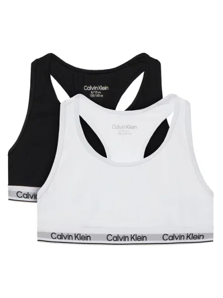 Biustonosz dziecięcy Calvin Klein Underwear czarny
