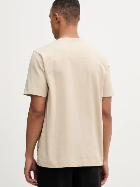 BOSS T-shirt Tames 52 beżowa