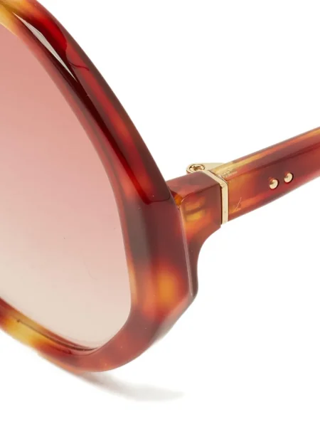 Ochelari de soare Linda Farrow maro