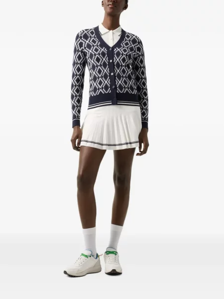 Cardigan Bogner tricotate cu chihlimbar albastru