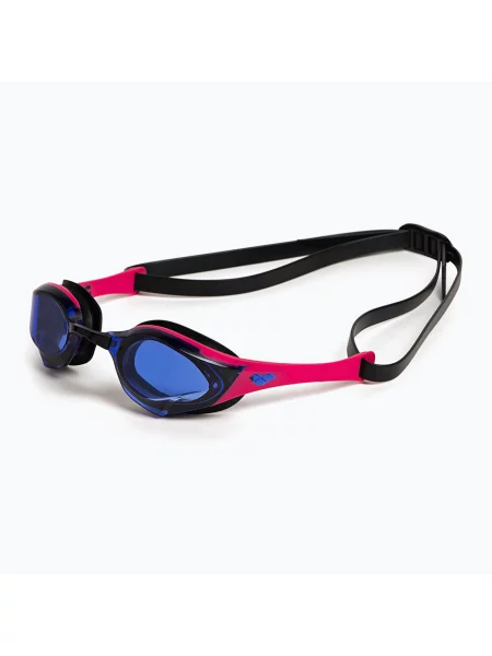 Okulary startowe Arena COBRA EDGE SWIPE BLUE_VIOLET-PINK-BLACK czarne